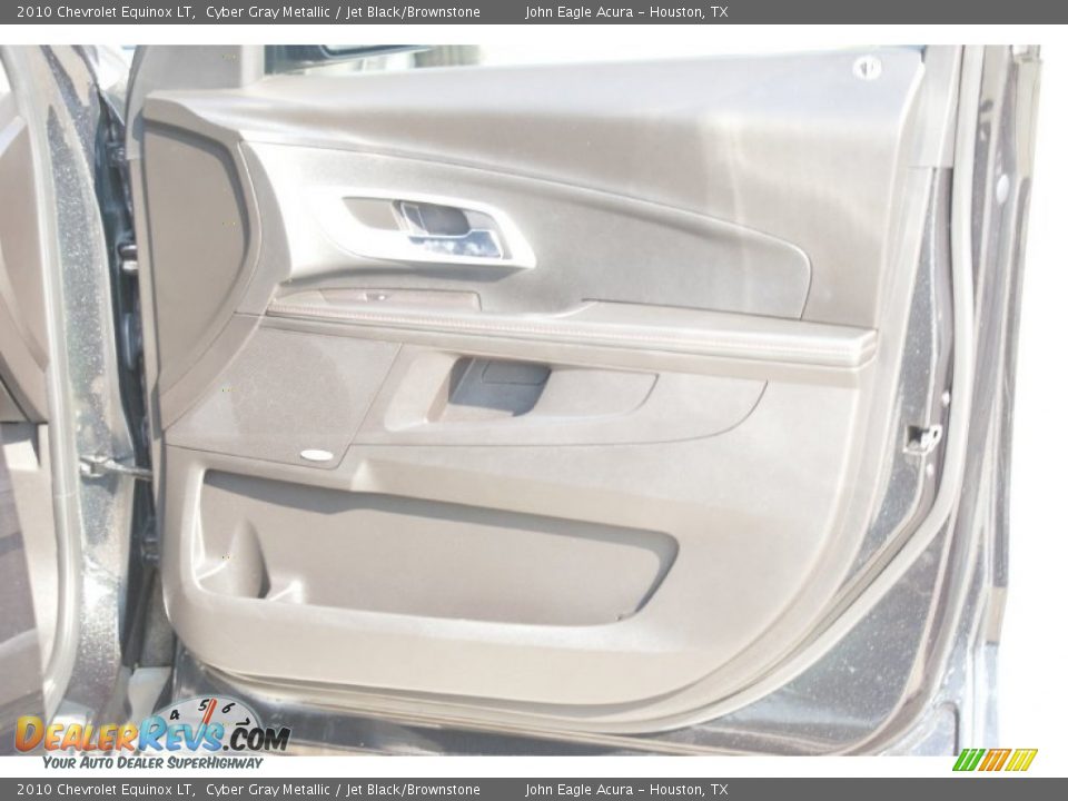 2010 Chevrolet Equinox LT Cyber Gray Metallic / Jet Black/Brownstone Photo #20