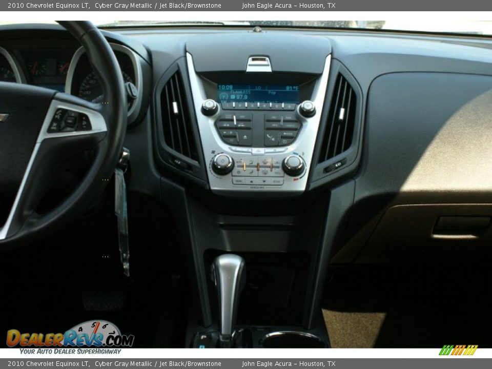 2010 Chevrolet Equinox LT Cyber Gray Metallic / Jet Black/Brownstone Photo #25
