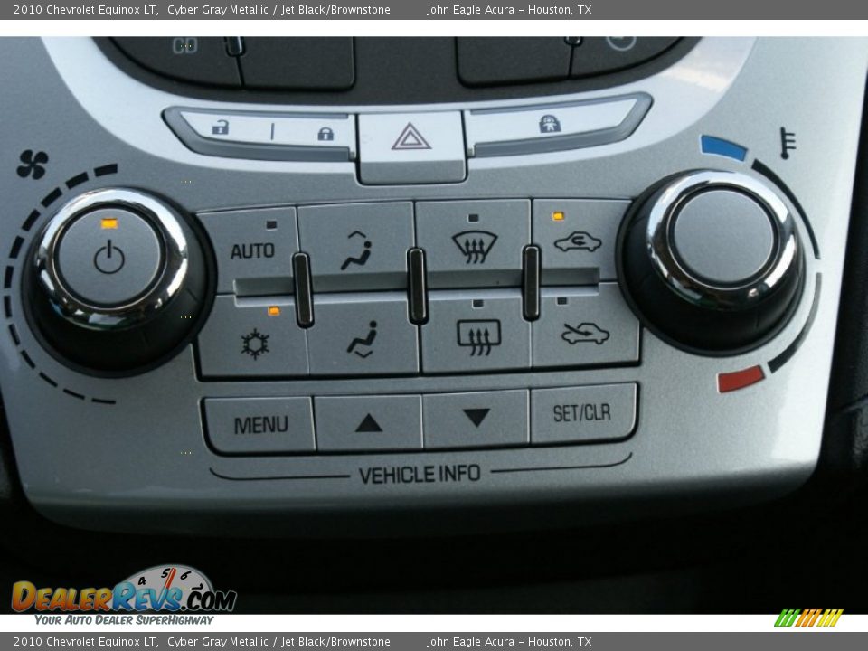 2010 Chevrolet Equinox LT Cyber Gray Metallic / Jet Black/Brownstone Photo #29