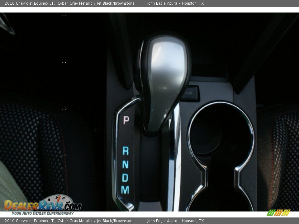 2010 Chevrolet Equinox LT Cyber Gray Metallic / Jet Black/Brownstone Photo #30