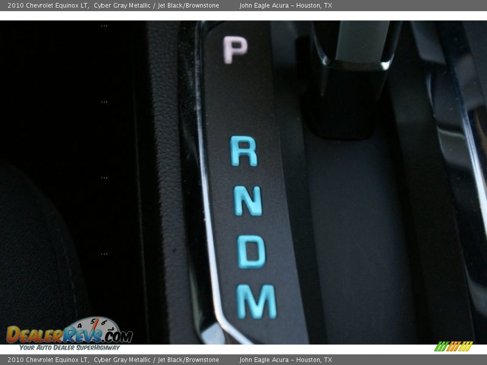 2010 Chevrolet Equinox LT Cyber Gray Metallic / Jet Black/Brownstone Photo #31