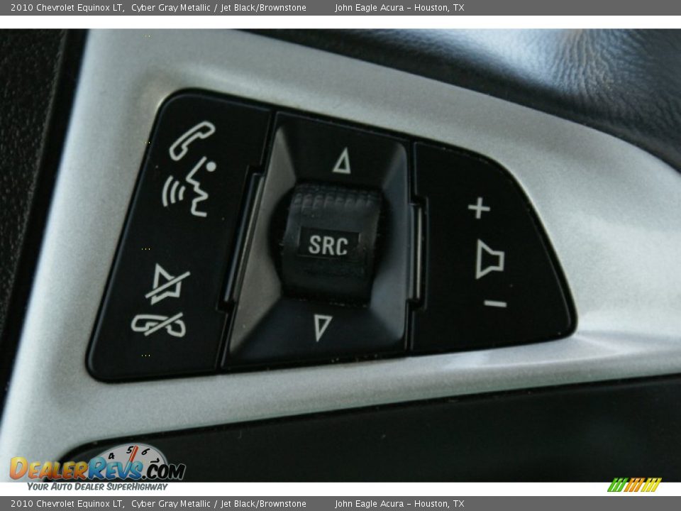 2010 Chevrolet Equinox LT Cyber Gray Metallic / Jet Black/Brownstone Photo #33