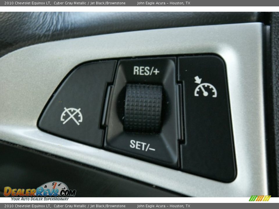 2010 Chevrolet Equinox LT Cyber Gray Metallic / Jet Black/Brownstone Photo #34