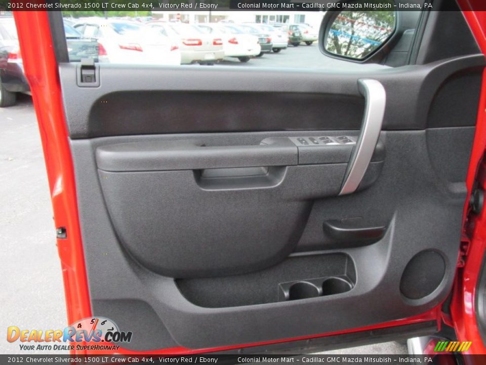 2012 Chevrolet Silverado 1500 LT Crew Cab 4x4 Victory Red / Ebony Photo #12