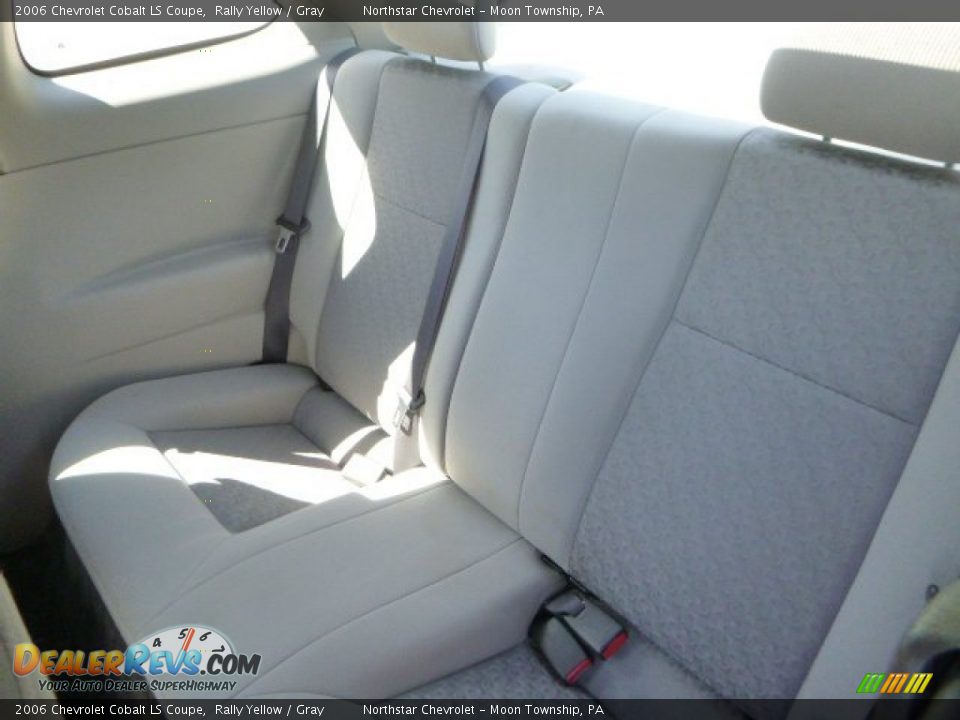 2006 Chevrolet Cobalt LS Coupe Rally Yellow / Gray Photo #9