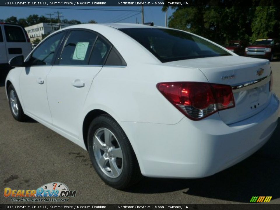 2014 Chevrolet Cruze LT Summit White / Medium Titanium Photo #3