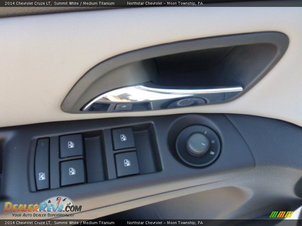 2014 Chevrolet Cruze LT Summit White / Medium Titanium Photo #13