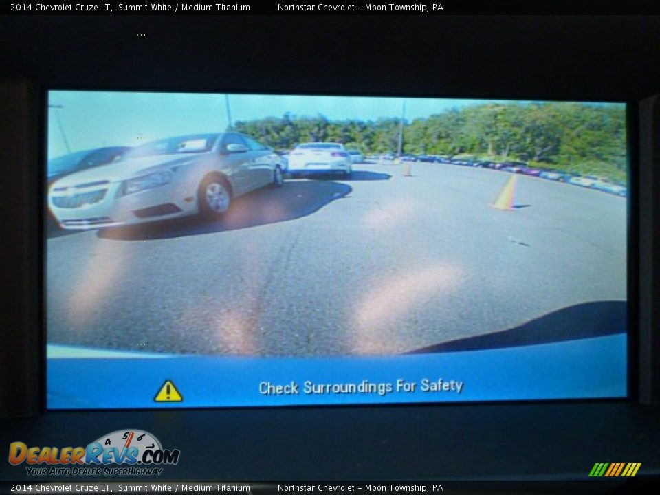2014 Chevrolet Cruze LT Summit White / Medium Titanium Photo #17