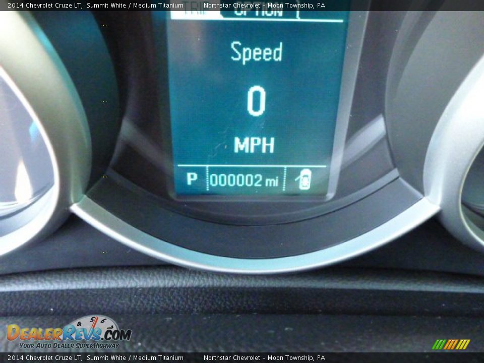 2014 Chevrolet Cruze LT Summit White / Medium Titanium Photo #20