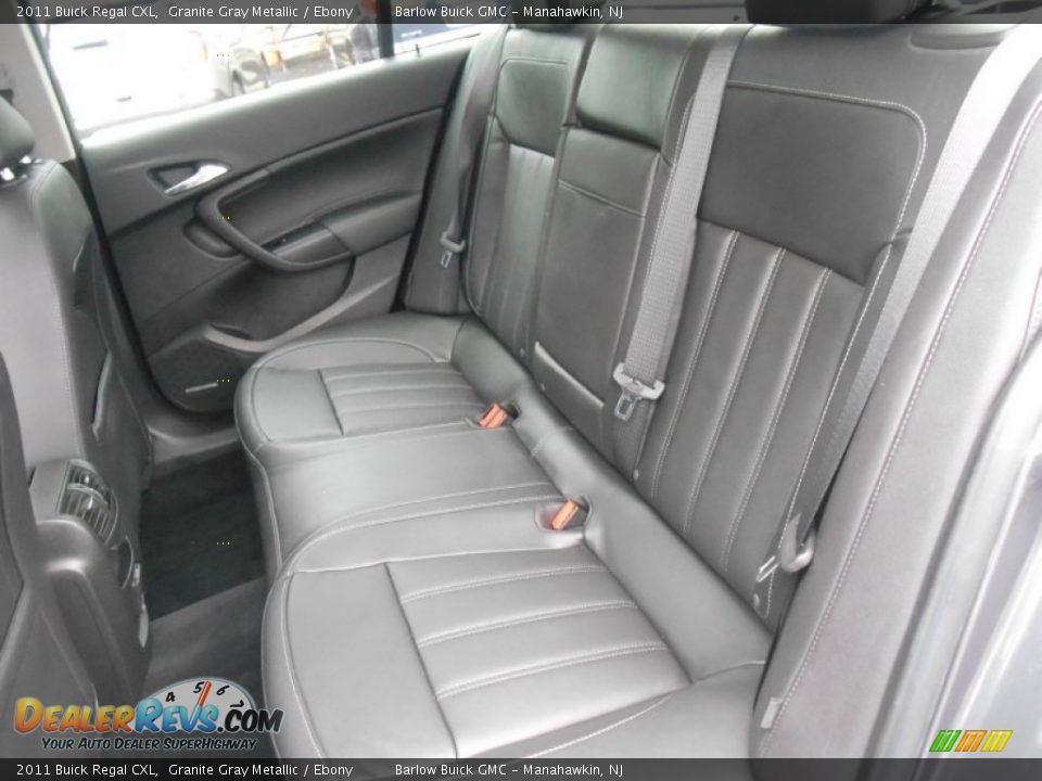 2011 Buick Regal CXL Granite Gray Metallic / Ebony Photo #16