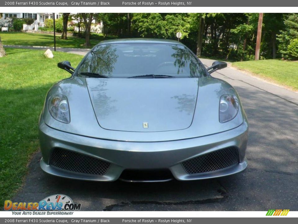 2008 Ferrari F430 Scuderia Coupe Gray Titanium / Black Photo #2