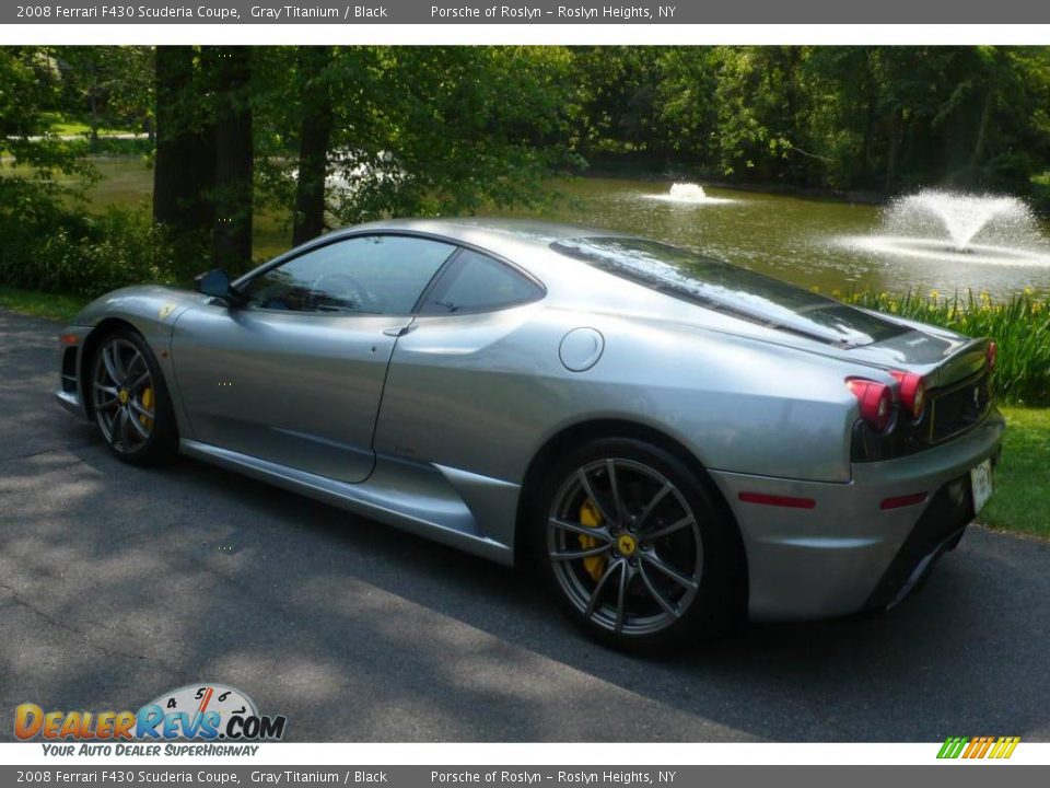 2008 Ferrari F430 Scuderia Coupe Gray Titanium / Black Photo #4
