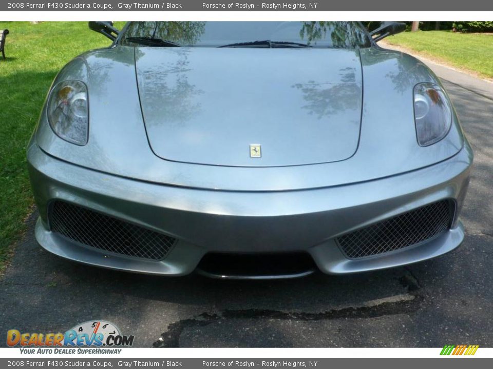 2008 Ferrari F430 Scuderia Coupe Gray Titanium / Black Photo #10