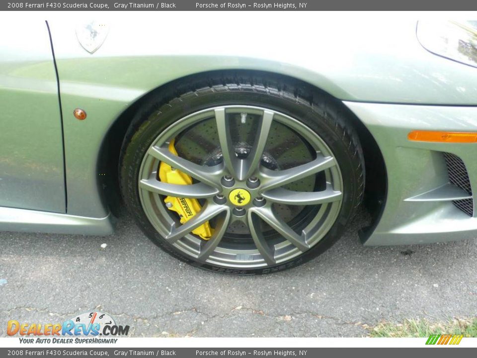 2008 Ferrari F430 Scuderia Coupe Gray Titanium / Black Photo #11