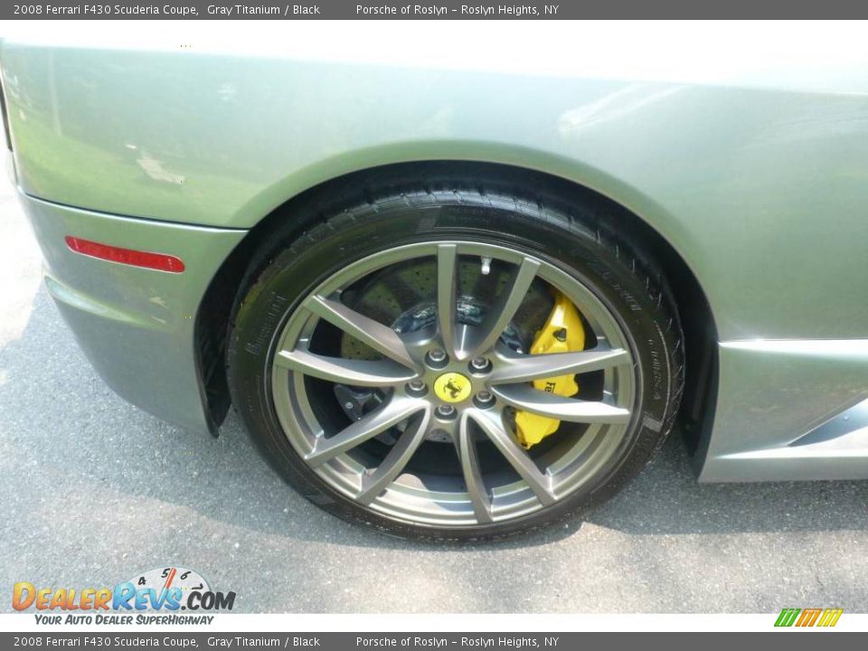 2008 Ferrari F430 Scuderia Coupe Gray Titanium / Black Photo #12