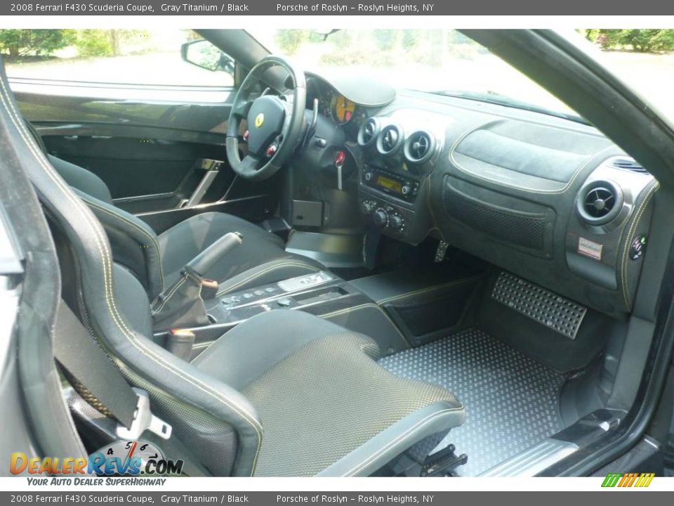 2008 Ferrari F430 Scuderia Coupe Gray Titanium / Black Photo #15