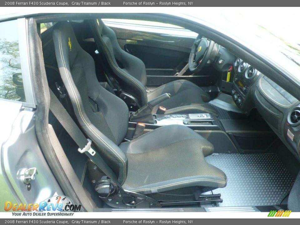 2008 Ferrari F430 Scuderia Coupe Gray Titanium / Black Photo #16