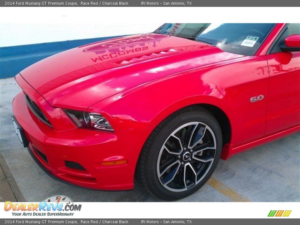 2014 Ford Mustang GT Premium Coupe Race Red / Charcoal Black Photo #20