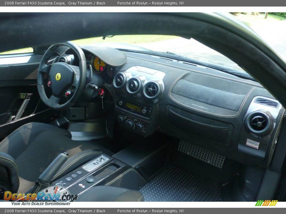 2008 Ferrari F430 Scuderia Coupe Gray Titanium / Black Photo #18