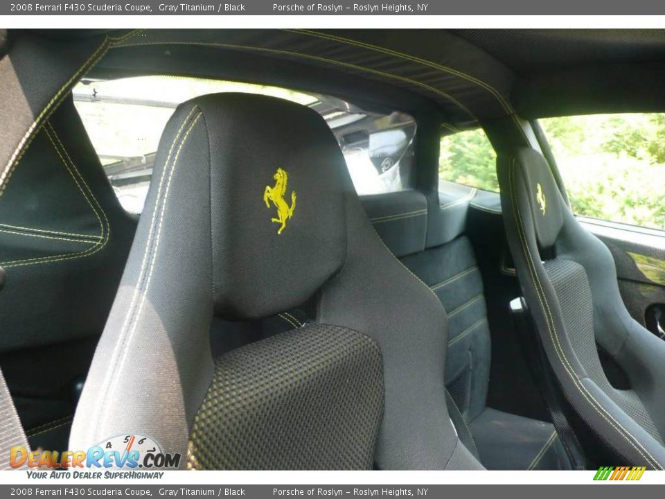 2008 Ferrari F430 Scuderia Coupe Gray Titanium / Black Photo #19