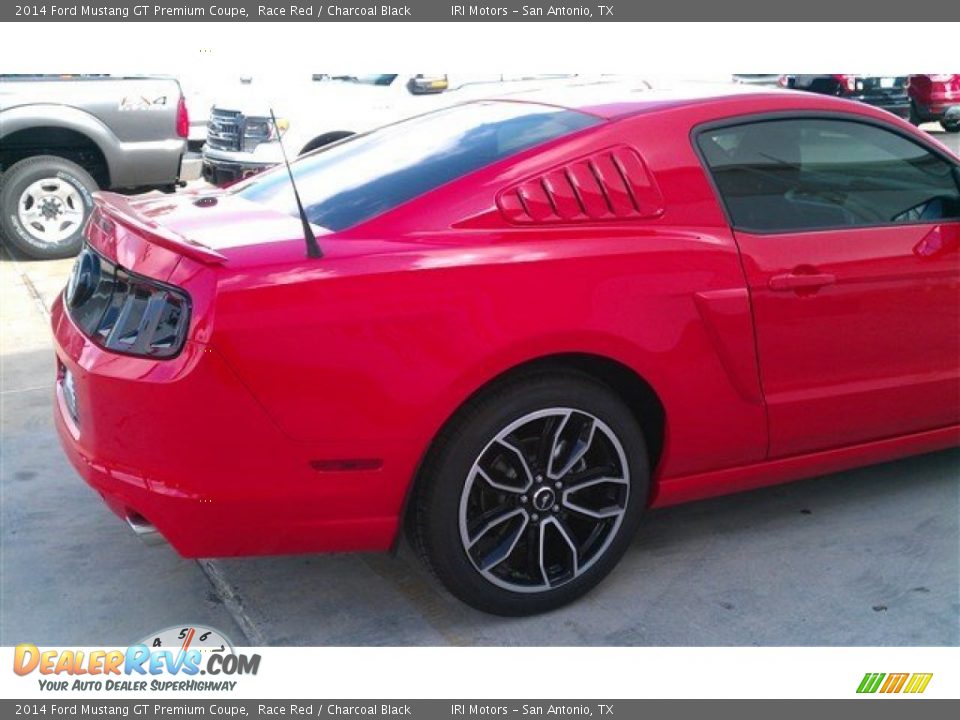 2014 Ford Mustang GT Premium Coupe Race Red / Charcoal Black Photo #25