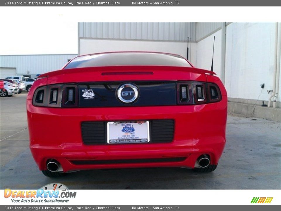 2014 Ford Mustang GT Premium Coupe Race Red / Charcoal Black Photo #27