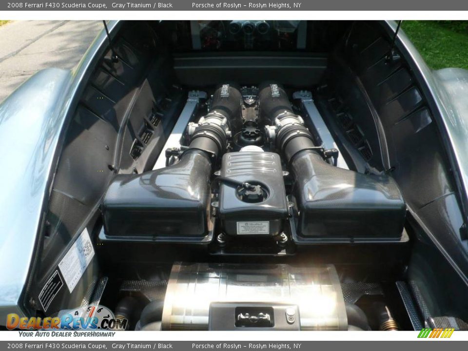 2008 Ferrari F430 Scuderia Coupe Gray Titanium / Black Photo #22