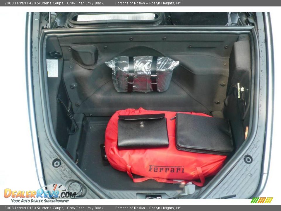 2008 Ferrari F430 Scuderia Coupe Gray Titanium / Black Photo #24