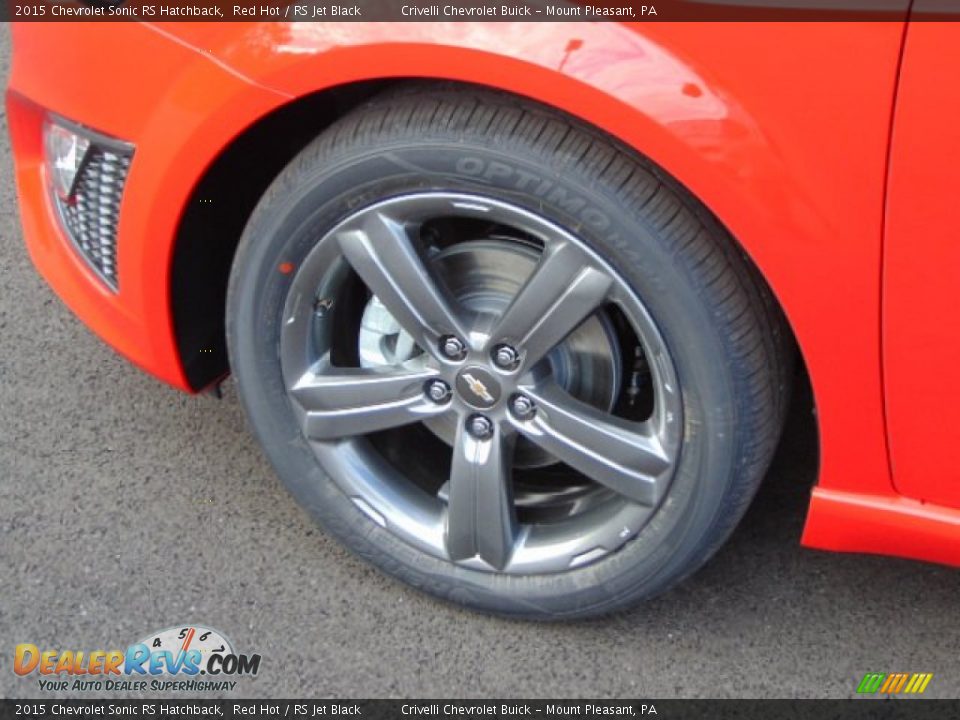 2015 Chevrolet Sonic RS Hatchback Wheel Photo #3
