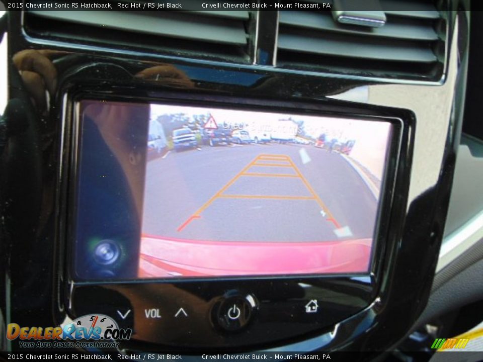 2015 Chevrolet Sonic RS Hatchback Red Hot / RS Jet Black Photo #16