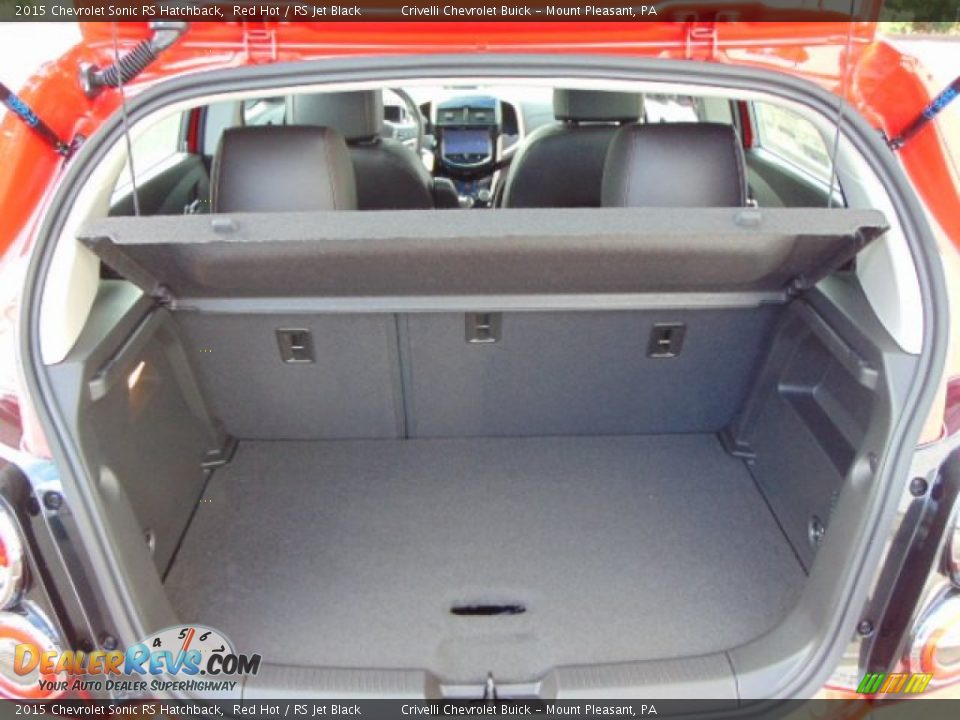 2015 Chevrolet Sonic RS Hatchback Trunk Photo #23