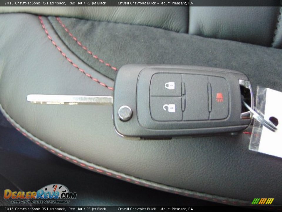 Keys of 2015 Chevrolet Sonic RS Hatchback Photo #24
