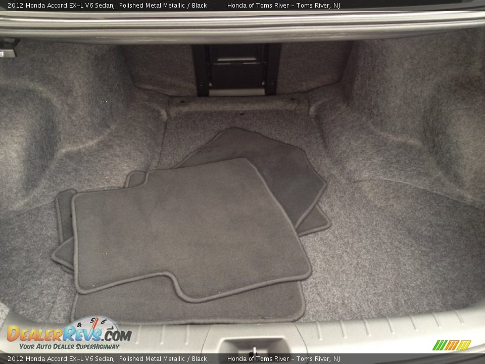 2012 Honda Accord EX-L V6 Sedan Polished Metal Metallic / Black Photo #21