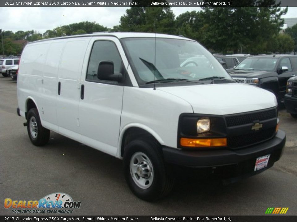 2013 Chevrolet Express 2500 Cargo Van Summit White / Medium Pewter Photo #3
