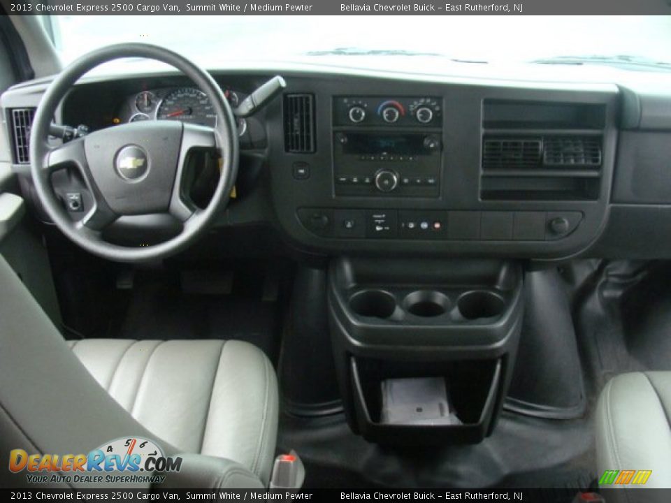 2013 Chevrolet Express 2500 Cargo Van Summit White / Medium Pewter Photo #9