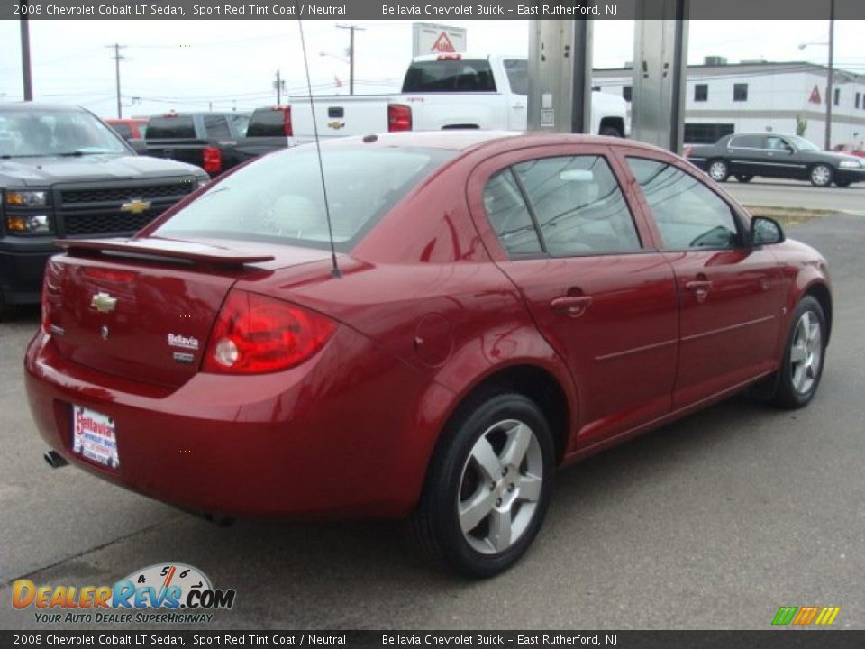 2008 Chevrolet Cobalt LT Sedan Sport Red Tint Coat / Neutral Photo #4
