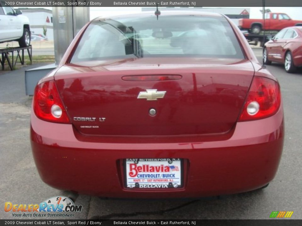 2009 Chevrolet Cobalt LT Sedan Sport Red / Ebony Photo #5