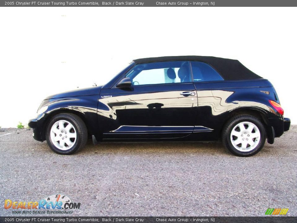2005 Chrysler PT Cruiser Touring Turbo Convertible Black / Dark Slate Gray Photo #2