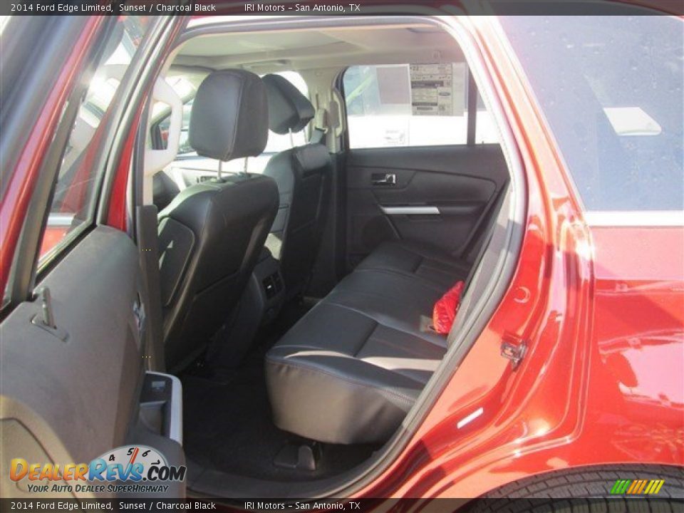 2014 Ford Edge Limited Sunset / Charcoal Black Photo #20