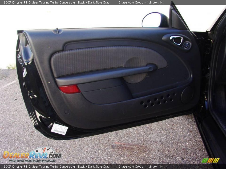 2005 Chrysler PT Cruiser Touring Turbo Convertible Black / Dark Slate Gray Photo #11