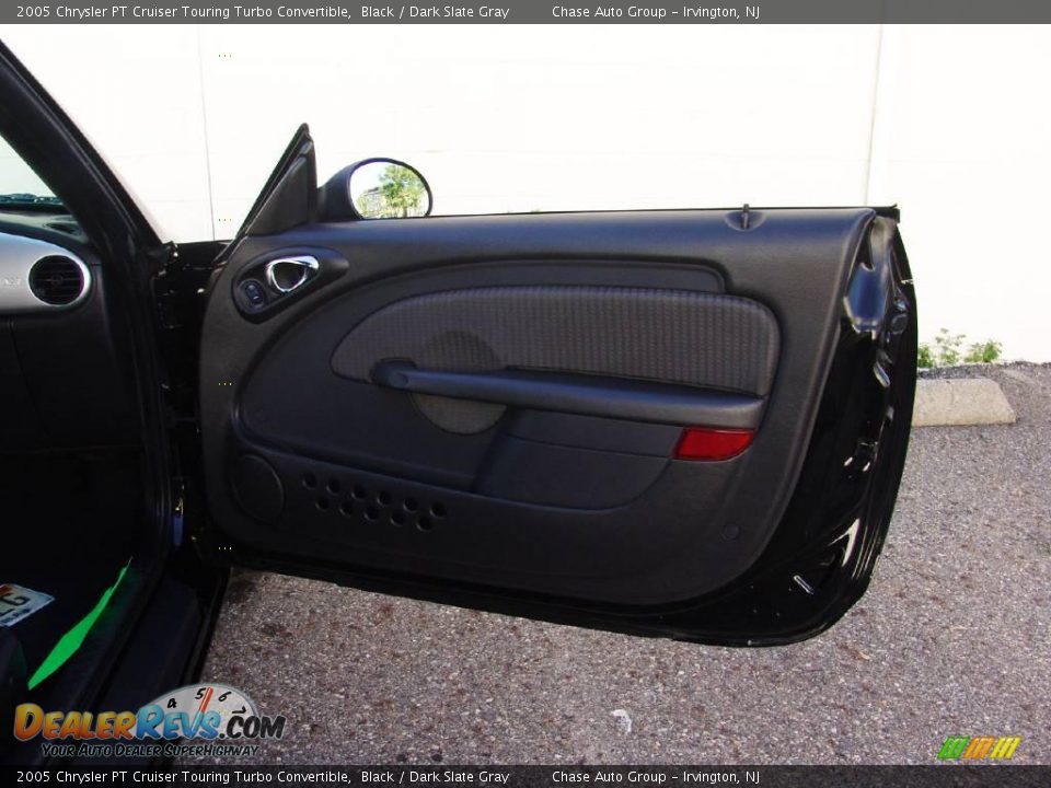 2005 Chrysler PT Cruiser Touring Turbo Convertible Black / Dark Slate Gray Photo #12