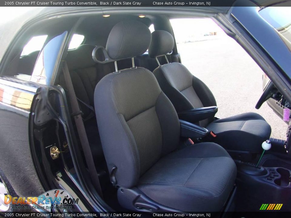 2005 Chrysler PT Cruiser Touring Turbo Convertible Black / Dark Slate Gray Photo #13