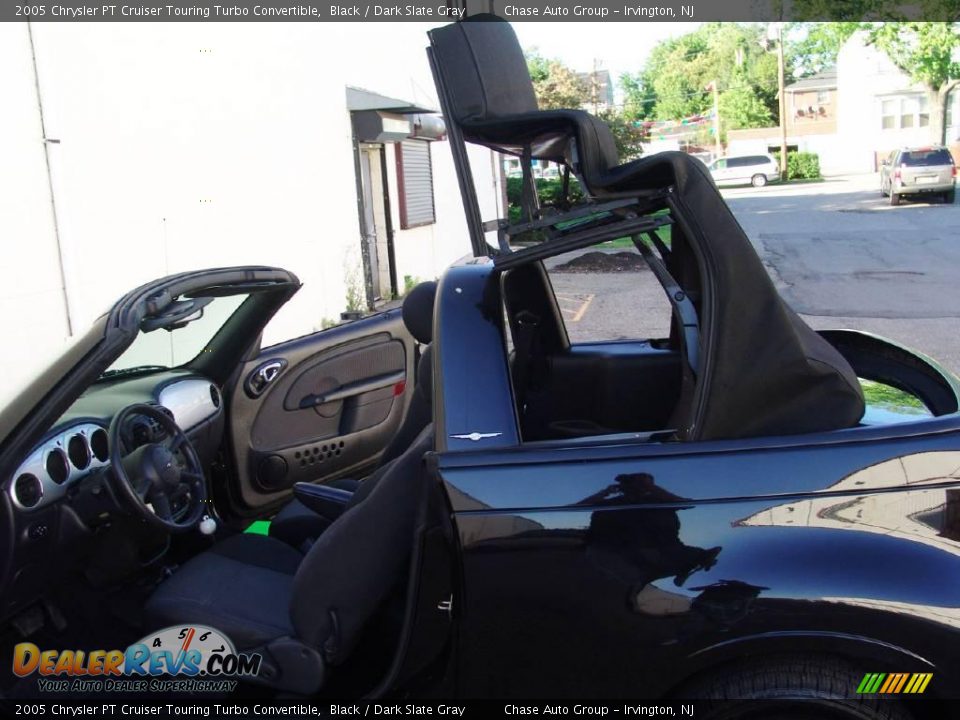 2005 Chrysler PT Cruiser Touring Turbo Convertible Black / Dark Slate Gray Photo #18