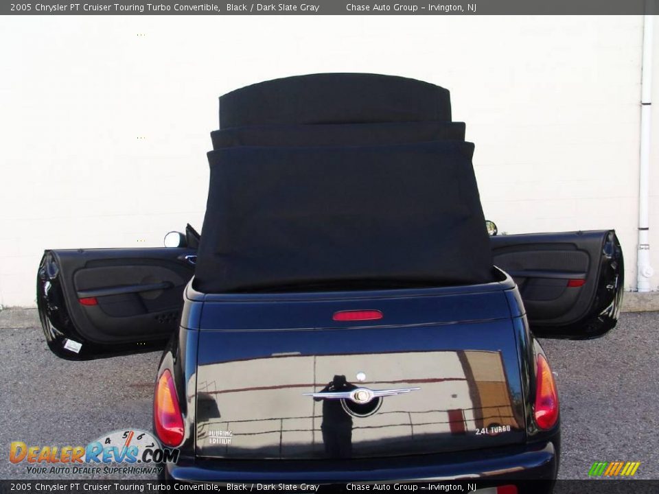 2005 Chrysler PT Cruiser Touring Turbo Convertible Black / Dark Slate Gray Photo #19