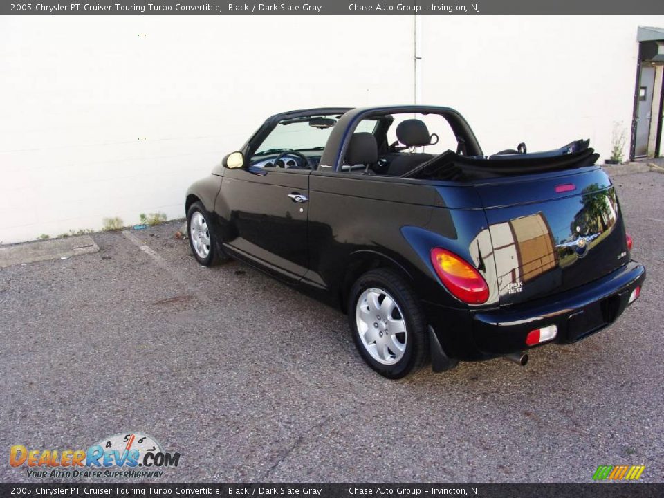 2005 Chrysler PT Cruiser Touring Turbo Convertible Black / Dark Slate Gray Photo #22