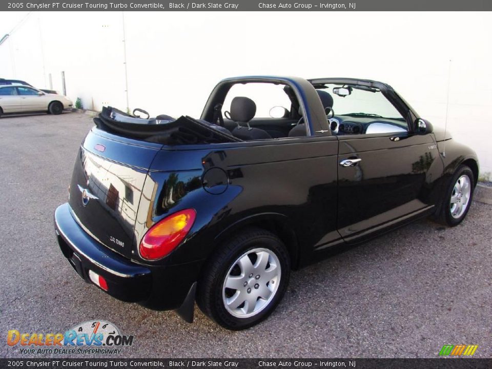 2005 Chrysler PT Cruiser Touring Turbo Convertible Black / Dark Slate Gray Photo #23
