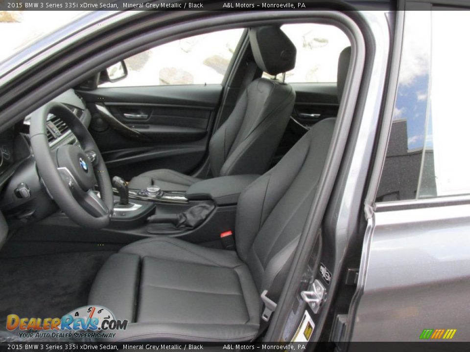 Front Seat of 2015 BMW 3 Series 335i xDrive Sedan Photo #12