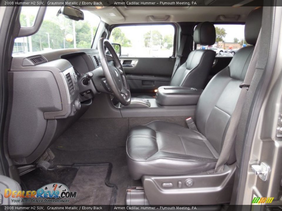 Front Seat of 2008 Hummer H2 SUV Photo #10