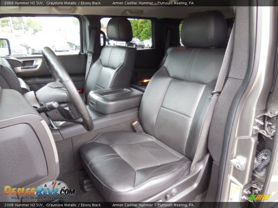 Front Seat of 2008 Hummer H2 SUV Photo #11