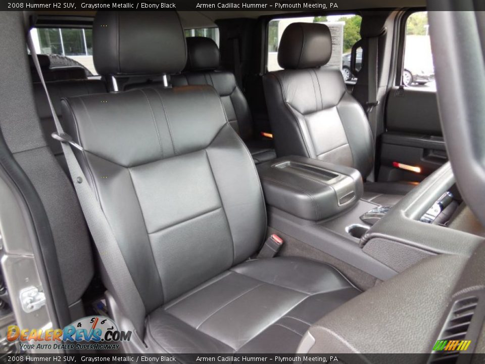 Front Seat of 2008 Hummer H2 SUV Photo #14